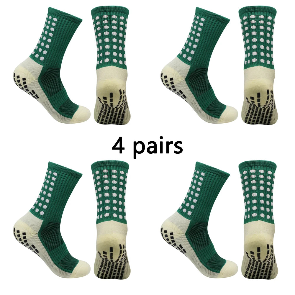 4 Pair Grip Socks