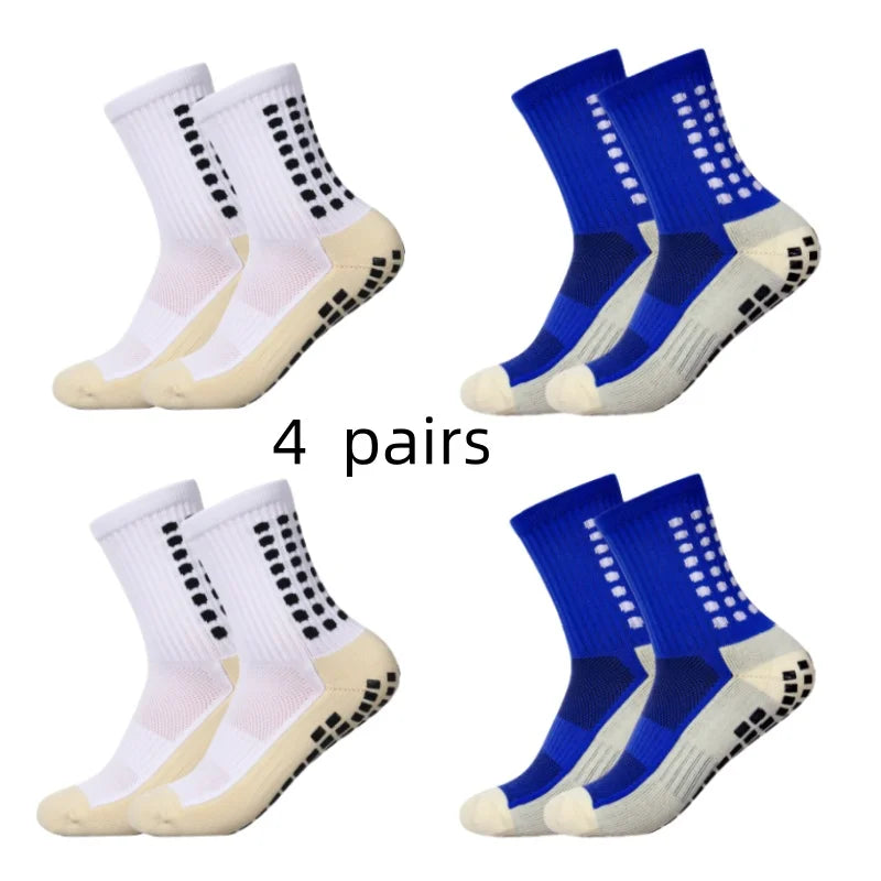 4 Pair Grip Socks