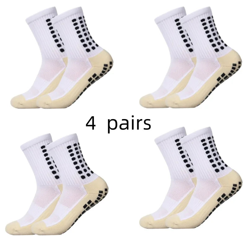4 Pair Grip Socks