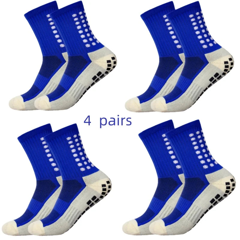 4 Pair Grip Socks